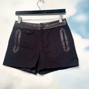 SPRING SALE!!!

Rag & Bone lamb skin leather-trimmed shorts